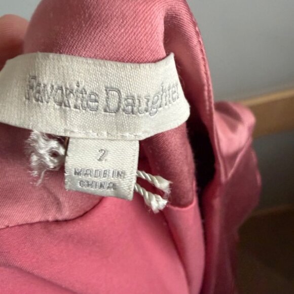 Favorite Daughter Audrey Satin Long-Sleeve Minidress - Picture 7 of 8